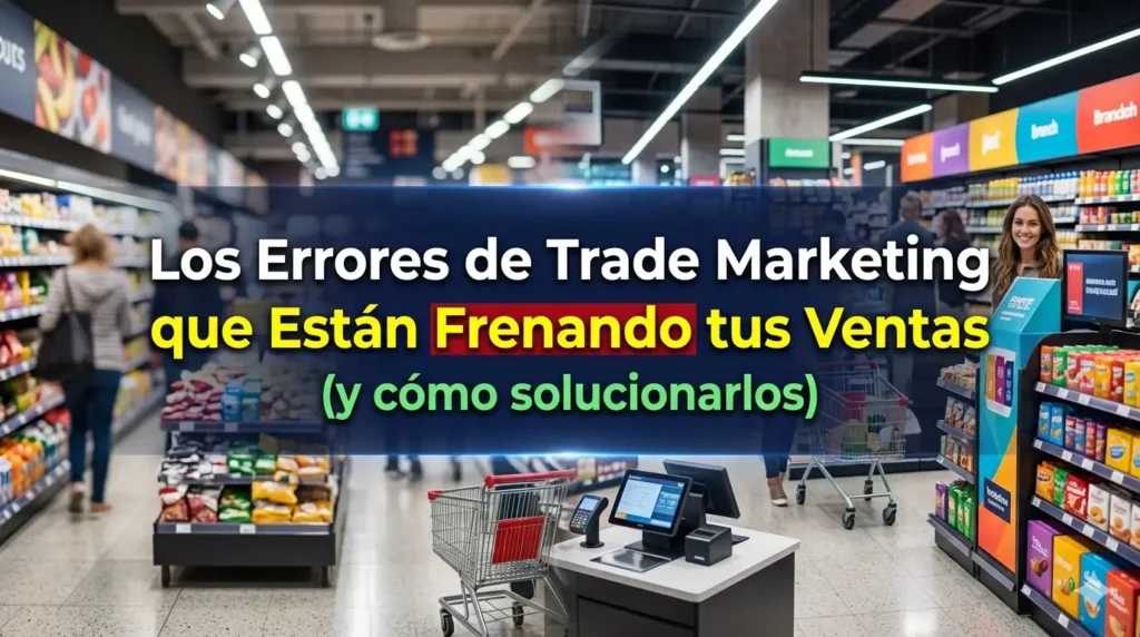 Los Errores de Trade Marketing que Están Frenando tus Ventas (y cómo solucionarlos)