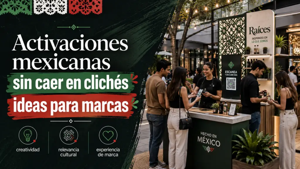 Activaciones mexicanas sin caer en clichés: ideas para marcas