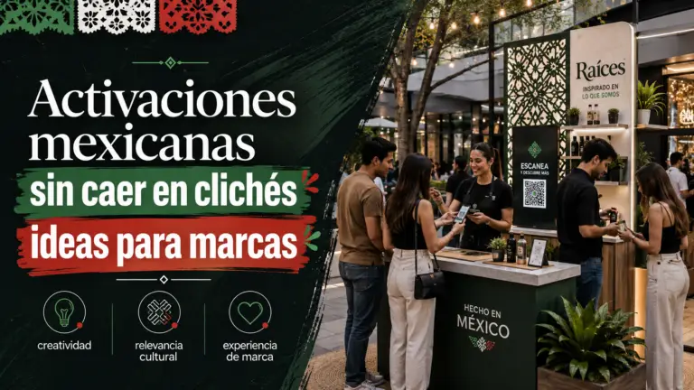 Activaciones mexicanas sin caer en clichés: ideas para marcas