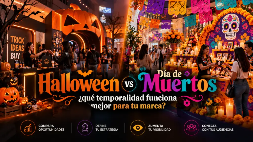 Halloween vs Día de Muertos_ Activaciones de Marca